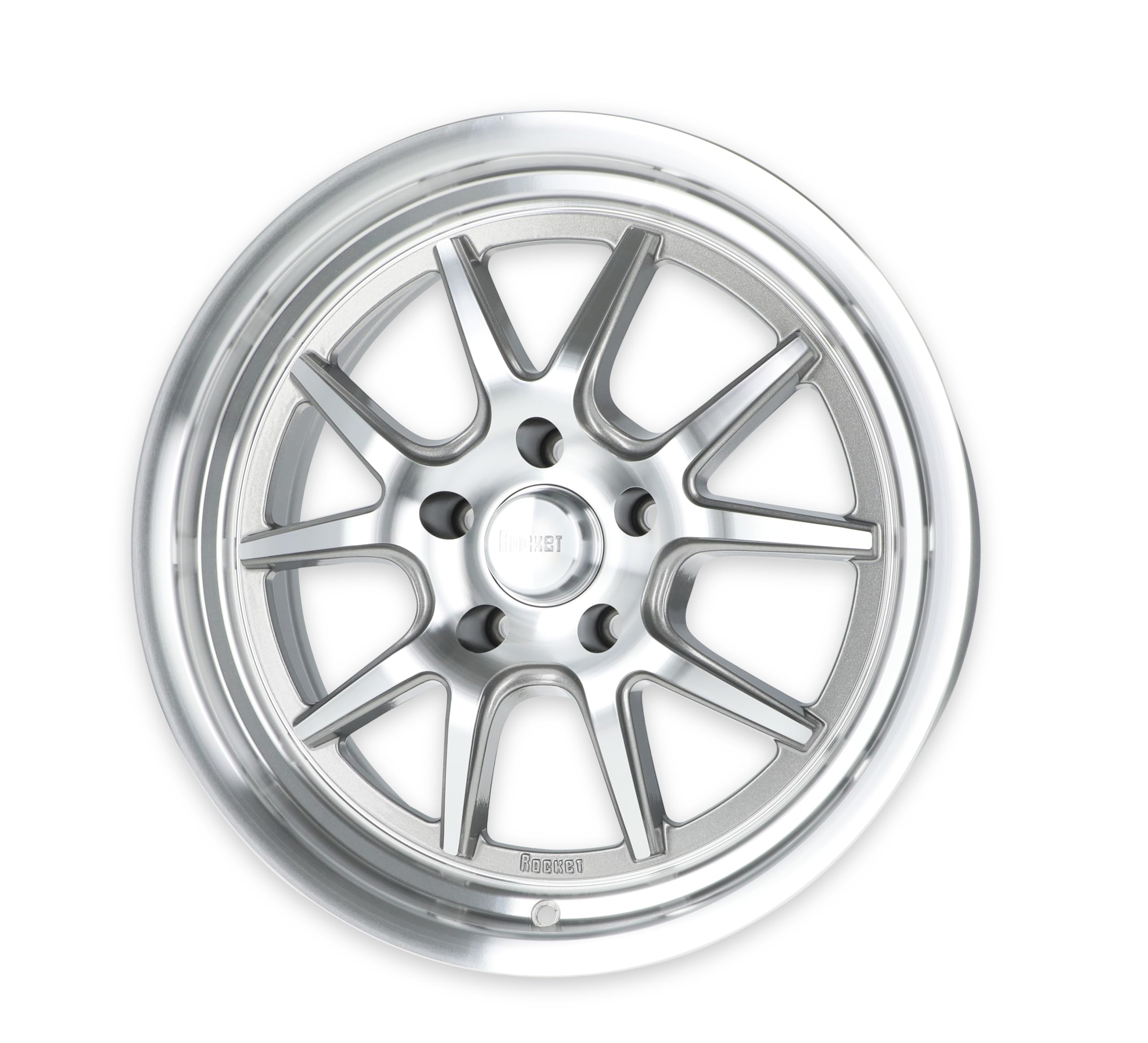 TTR19-886150 Rocket Racing Wheels 18x8 Attack Machined 5x4.75 5.0 bs