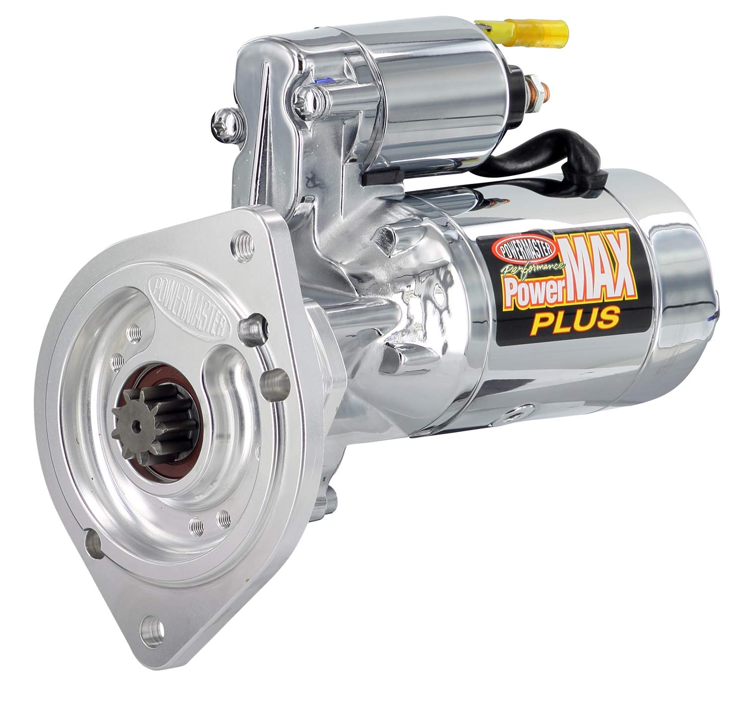 Str PowerMAX Plus Powermaster Ford [BB] w/Billet blk 351M-400-429-460-164T,176T,180T,184T Flyw 16:1 Chrome