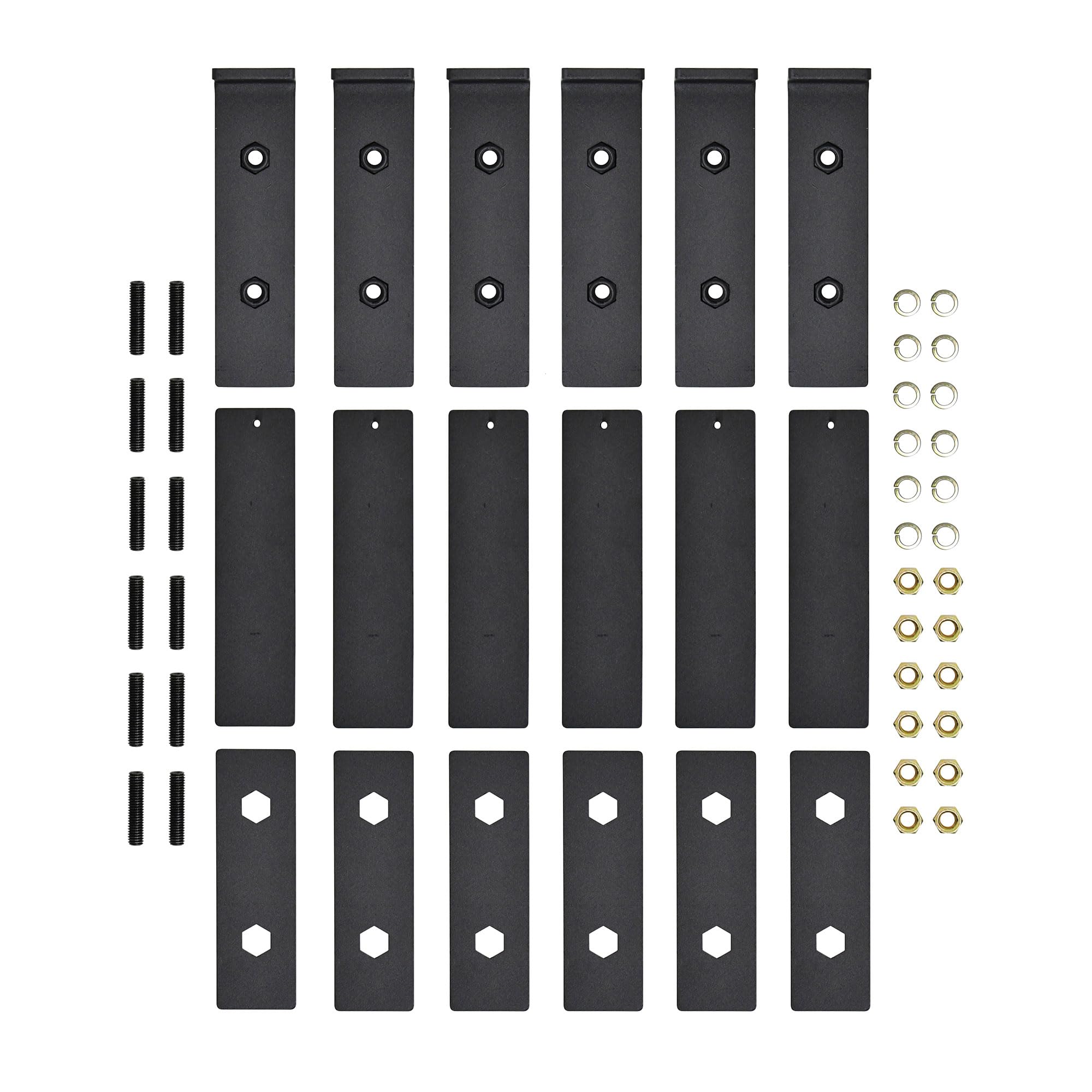 27-74735 Westin Grate Steps Running Boards 79 in. Textured Black Pair (Required Mounting Kit Sold Separately)