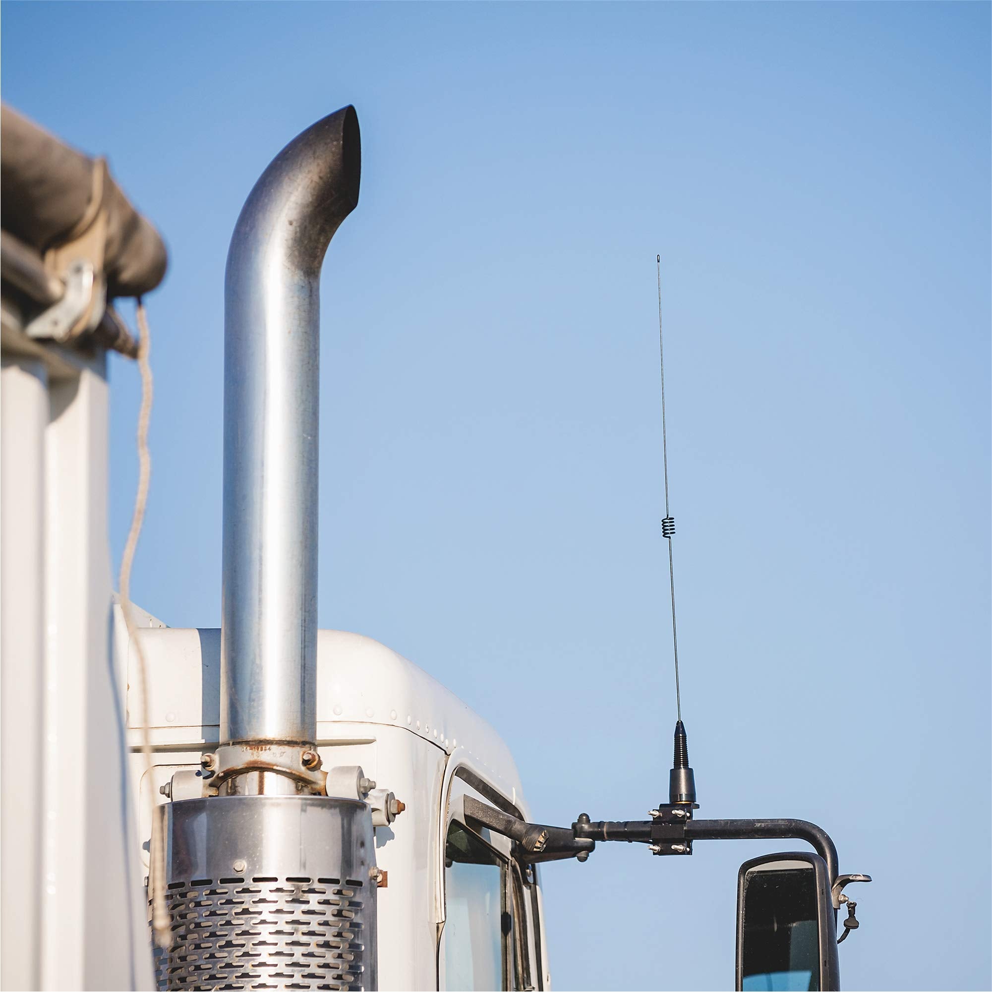 MXTA23 Midland® – Micromobile® Roll Bar/Mirror Mounting Bracket – Universal Antenna Mount with NMO Connector - Secure Antenna Mount for Trucks, Off Roading and Overlanding