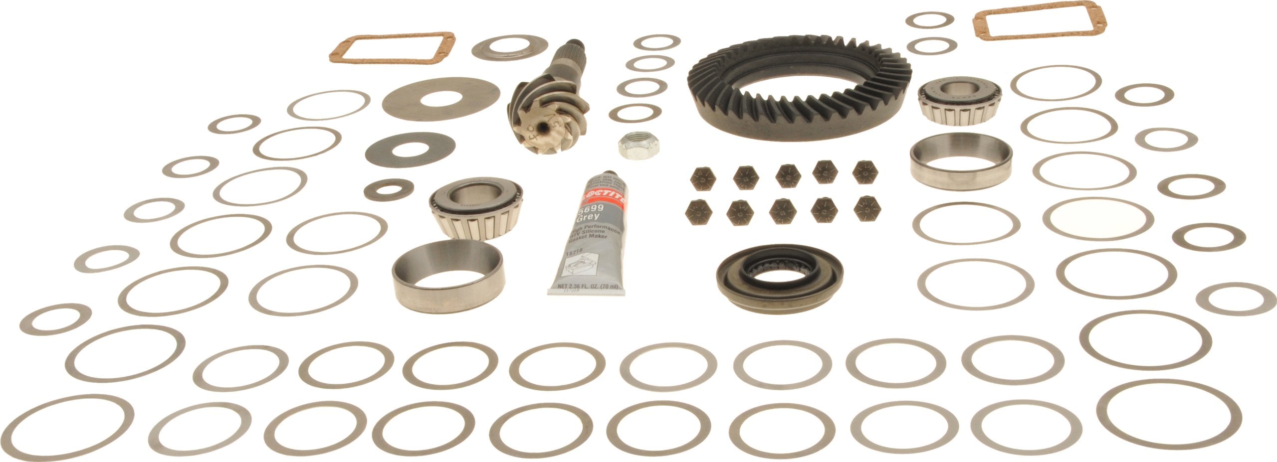 Differential Ring and Pinion Gear Set Spicer 706930-6X for DANA 30, 4.56 Ratio