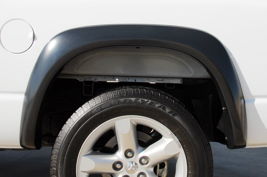 Lund Elite Series Black Extra Wide Style Standard Rear Fender Flare - 2 Piece EX203SB