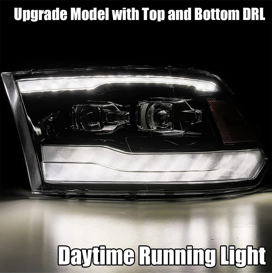 880597 AlphaRex USA Projector Headlamps Fits Dodge Ram 1500