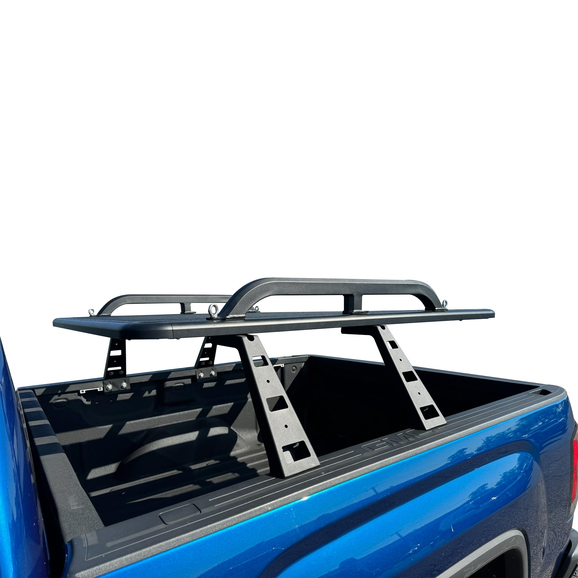 Spike Black Horse Stationary Cargo Platform System Compatible with 2005-2024 GMC Sierra 1500/2500 HD/3500 HD, Chevy Silverado 1500/2500 HD/3500 HD, Ford F-150/F-550, Ram 1500/3500,Tundra,Titan.