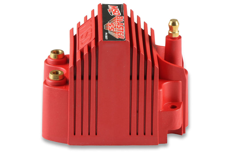 Blaster SS Series MSD 8207 Ignition Coil, 6-Series Ignitions, Red, Individual