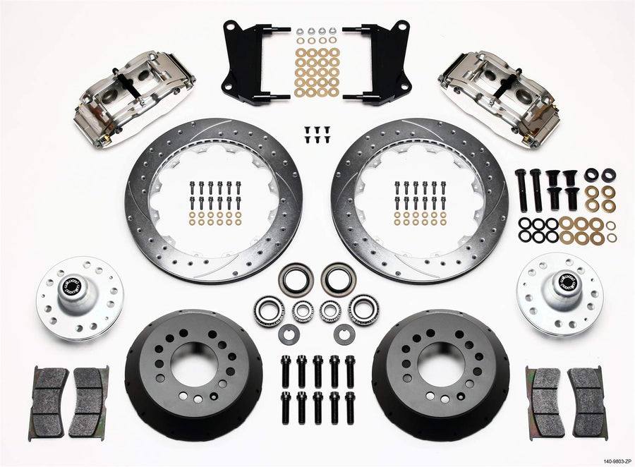 Front Hub Kit FNSL6R,12.88" Drill-Zinc,Pol