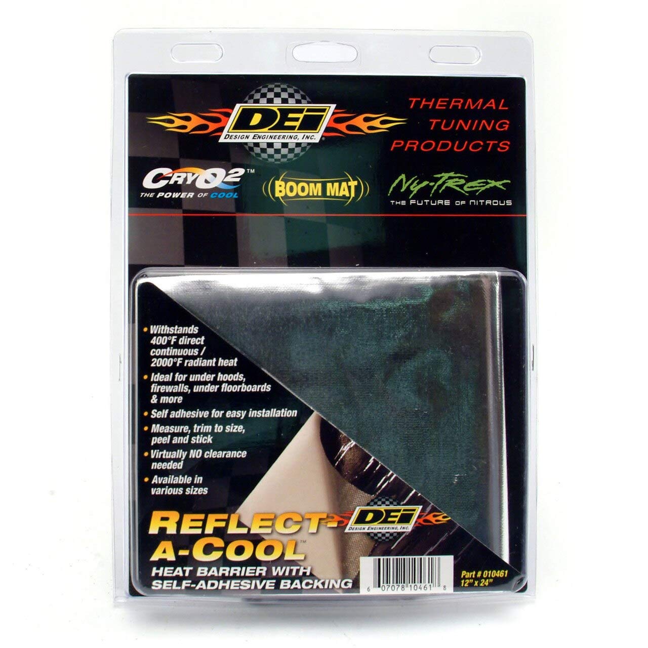 Reflect-A-Cool Design Engineering 36" x 48" Heat Reflective Adhesive Backed Sheets