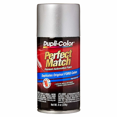 Dupli-Color EBFM03617 Automotive Spray Perfect Match, Ford Silver Birch, JP – 8 oz. Aerosol Can