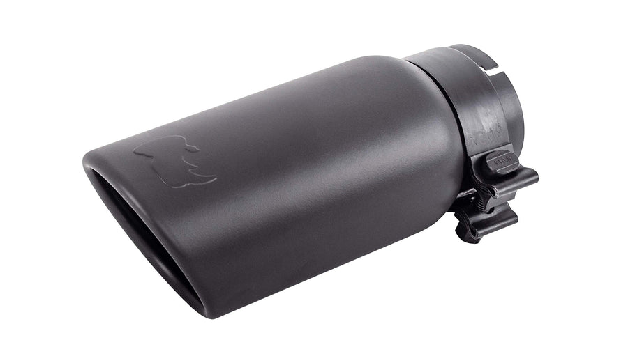 Exhaust Tip Go Rhino | Stainless Steel, Black | GRT22536B | Fits 2 ¼" Diameter Exhaust Tubes