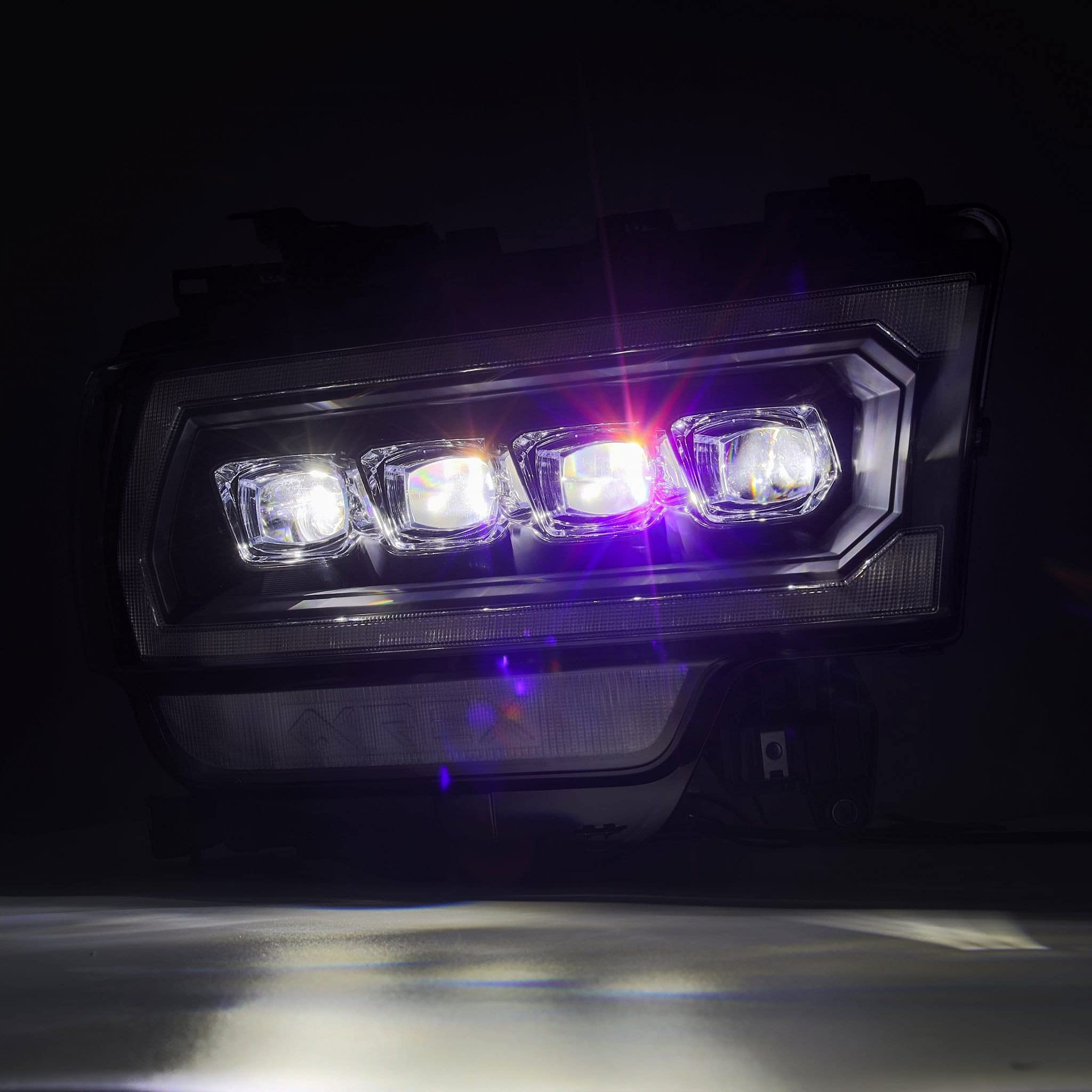 880553 AlphaRex USA Nova Series Projector Headlights fits Ram 2500, Clear