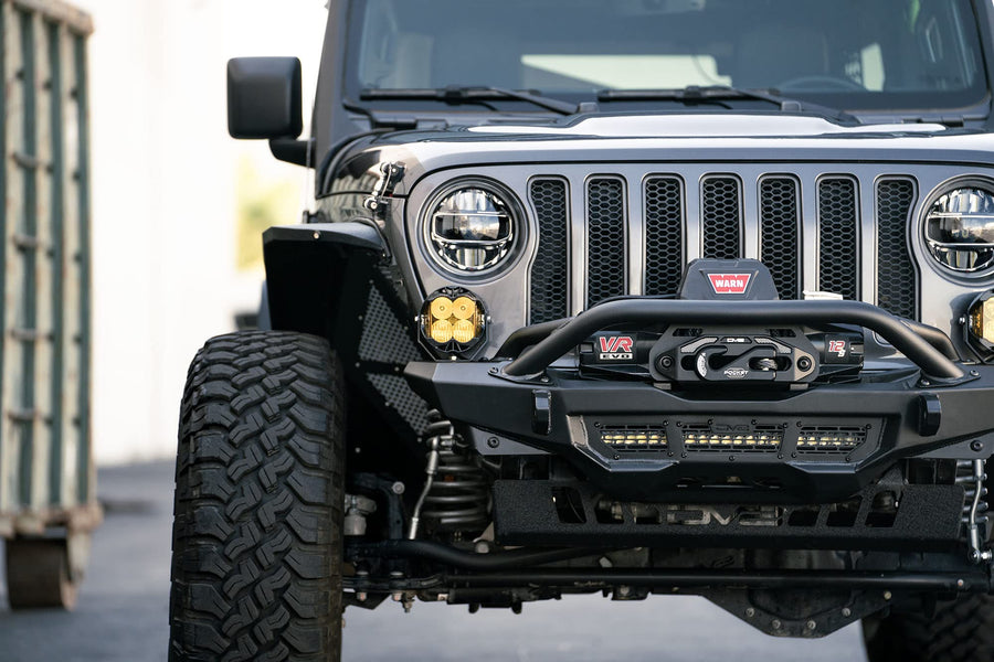 Pocket Fairlead DV8 Offroad for Aftermarket Winch | for Synthetic Rope Only | 20,000 lb Working Load Limit | Fits Most Aftermarket Winches | Includes Hook & Stainless Steel Pin