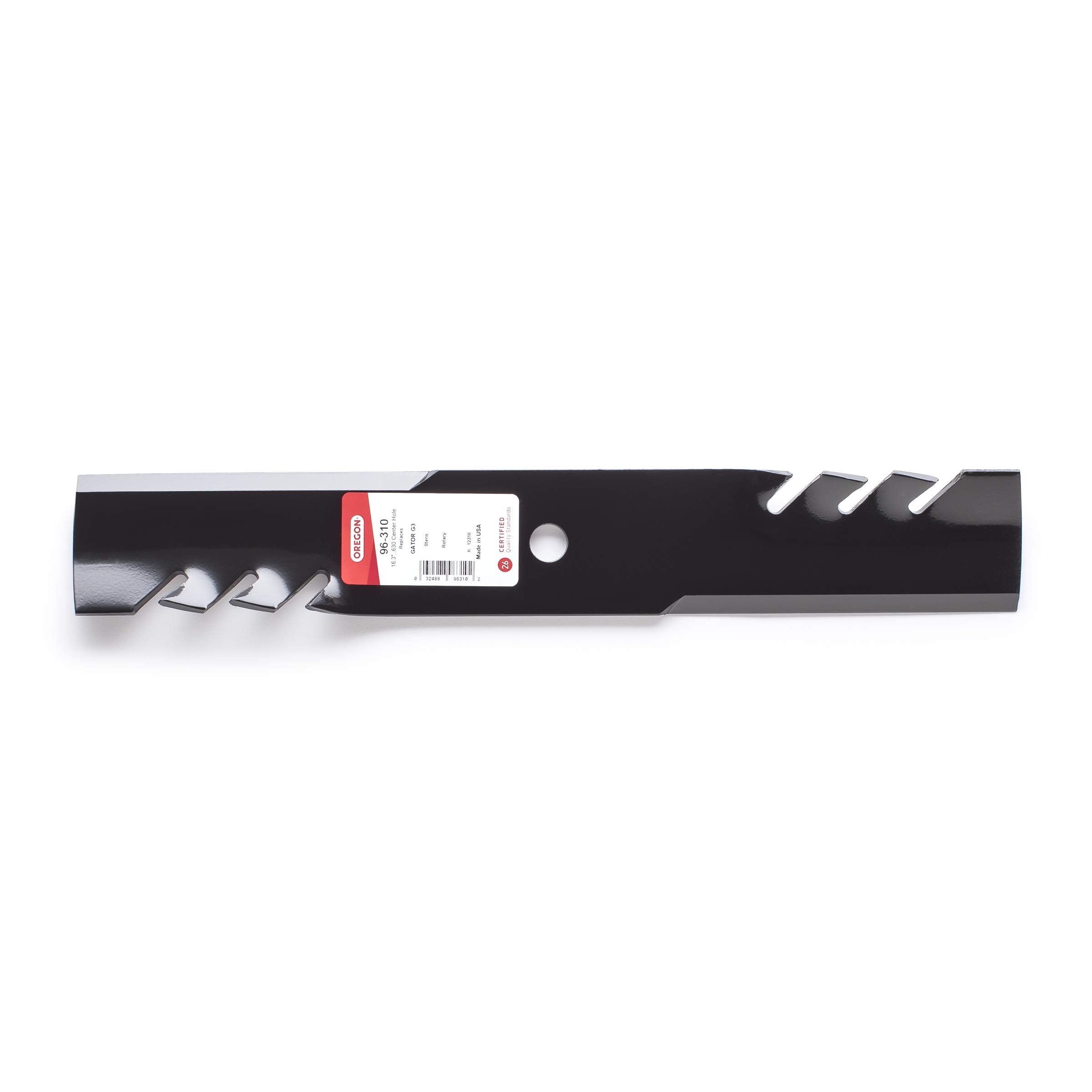 Gator Mulcher Oregon 3-N-1 Hi-Lift Blade 48-Inch Series 2 Snapper Lawn Mowers 96-310 Black