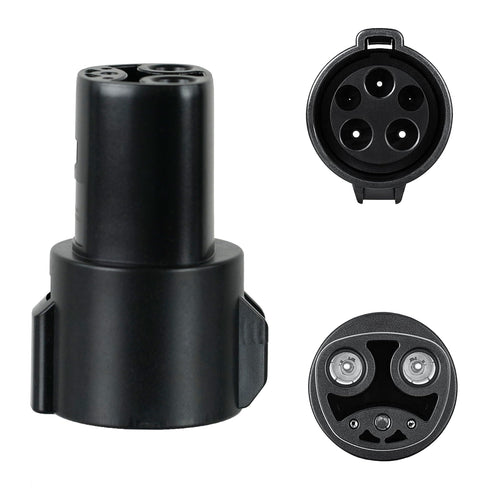 NACS Adapter Schumacher Electric for J1772 Compatible EV Chargers, for Level 1 and Level 2 Chargers, Compact Size, Charge Your Tesla from Any Charger