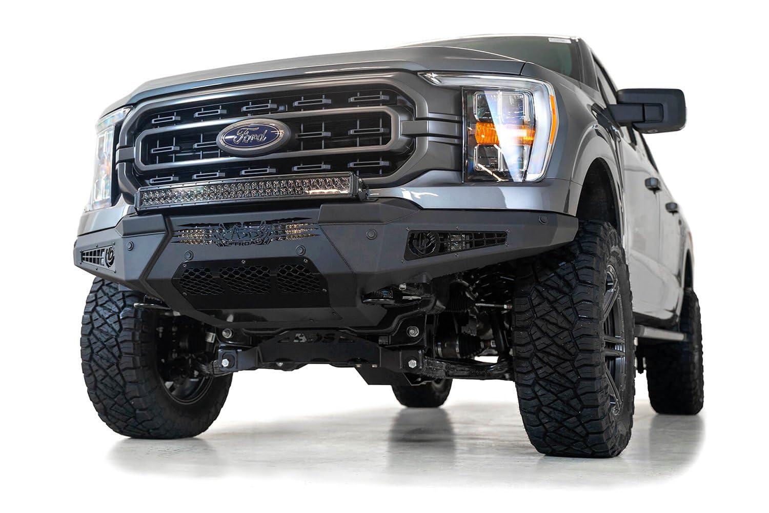 Front Replacement Bumper Addictive Desert Designs F190111040103 fits Ford F-150