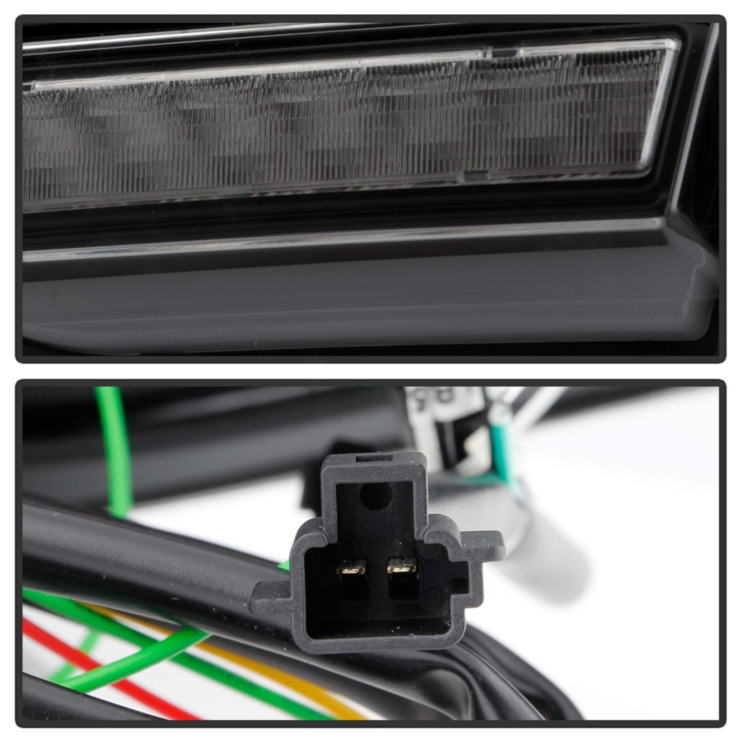 Spyder Auto 5086747 Spyder Subara Impreza WRX 2008-2014 5Dr Hatchback Wagon LED Tail Lights - Sequential Signal - Black Smoke