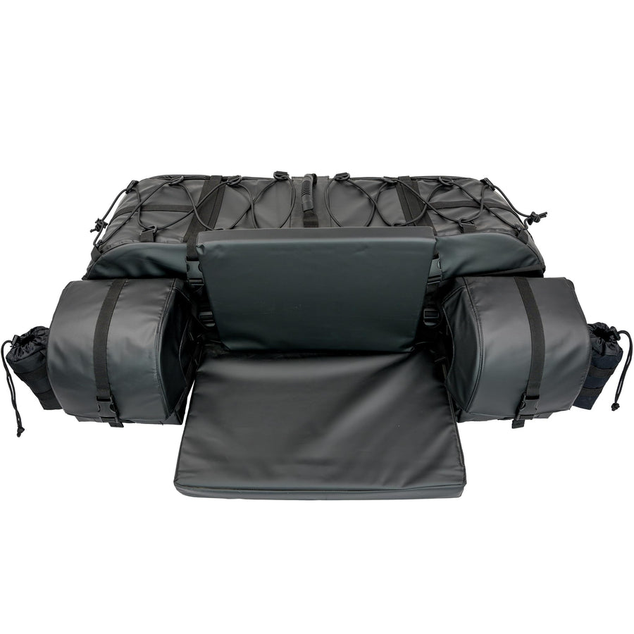 Oversized ATV TEK Arch Series Rear Rack Utility Pack, Padded ATV Cargo Bag - Black