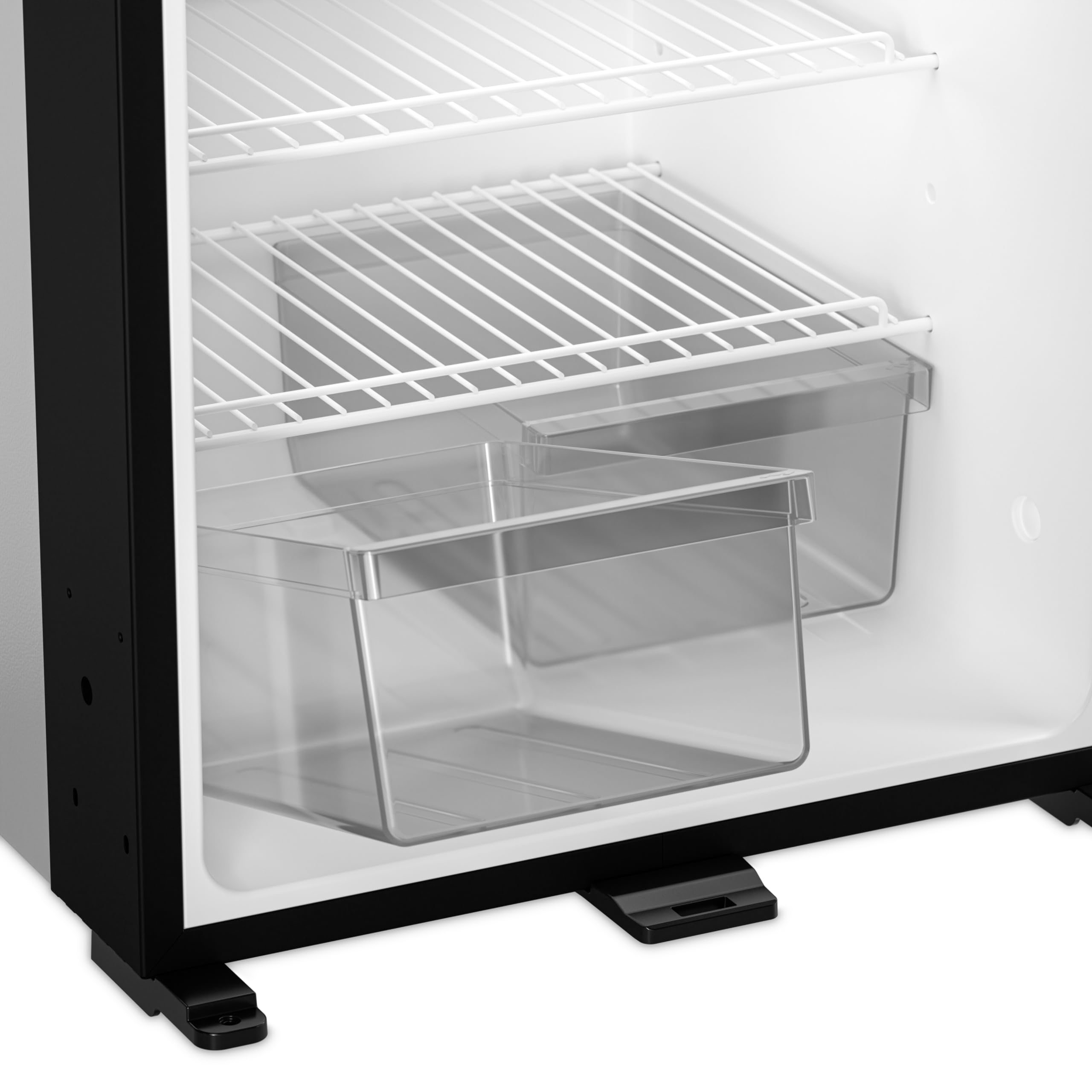 Dometic NRX80E, Refrigerator/Freezer Compressor, Economy, DC Only, 80 Liter, Black Door, Ships without Frame