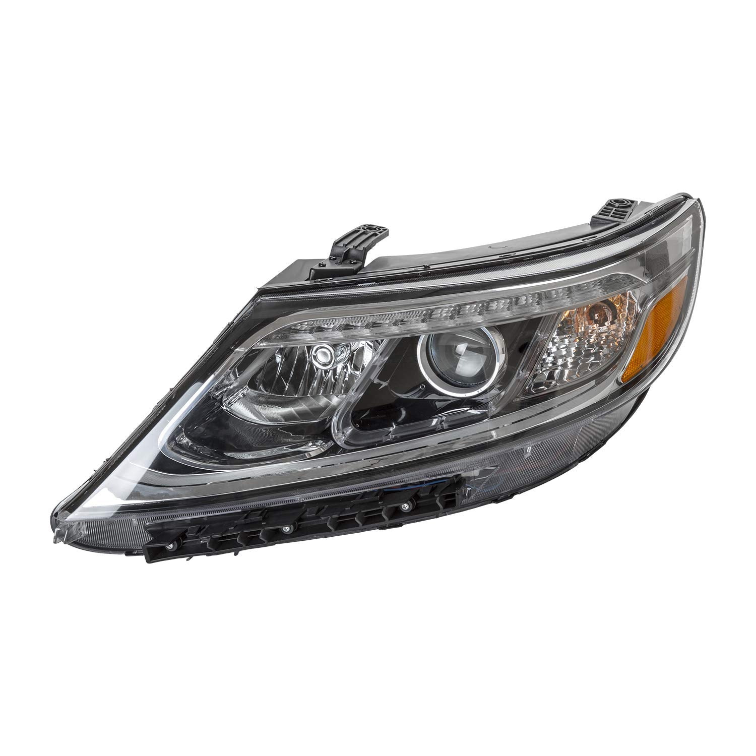 Left TYC Headlight Assembly Compatible with 2014-2015 Kia Sorento
