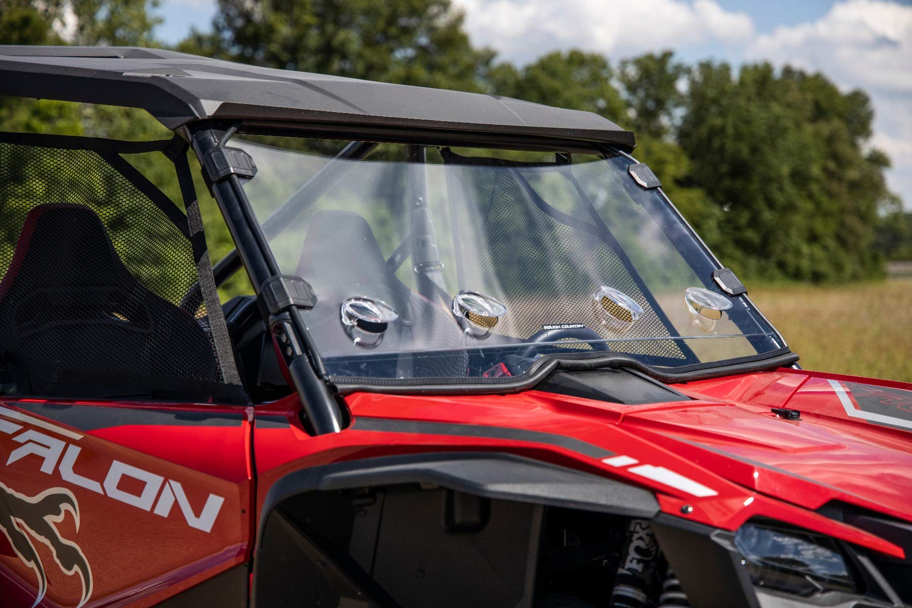 Full Front Vented Windshield Rough Country for Honda Talon - 98282020