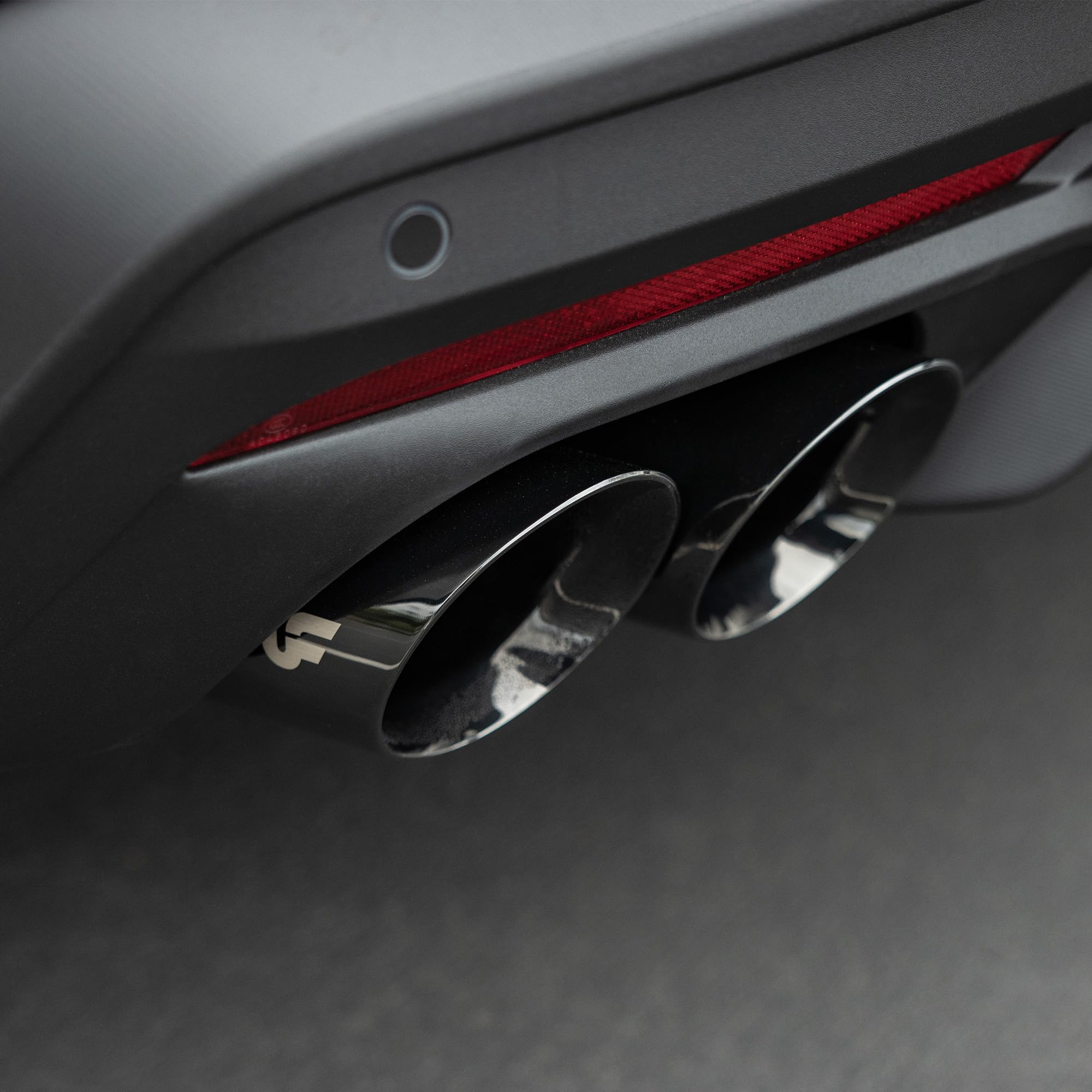 Performance Exhaust System MagnaFlow 19640: Cat-Back, Competition Series, For 2024-2025 Ford Mustang EcoBoost 2.3L, Quad Split Rear Exit