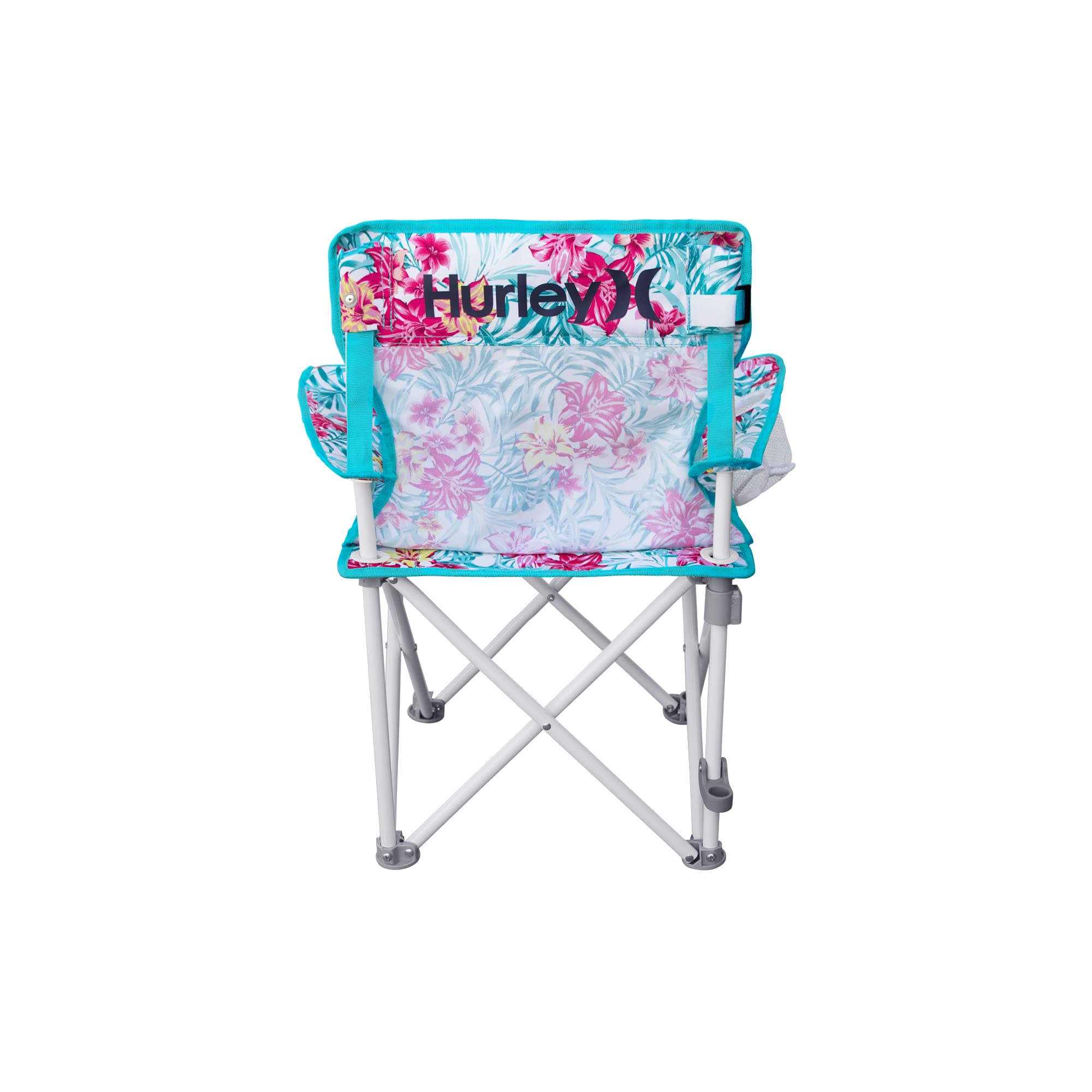 Kids Hurley Quad Chair with Umbrella, One Size, Lily Aqua