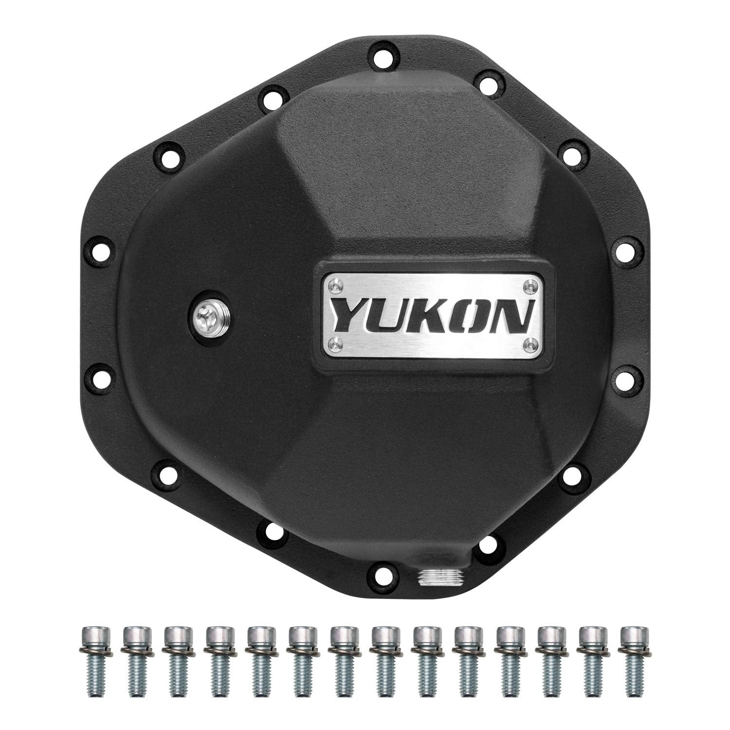 Hardcore Yukon Rear Nodular Iron Differential Cover for GM 14T with 3/8" Bolts (YHCC-GM14T-S)