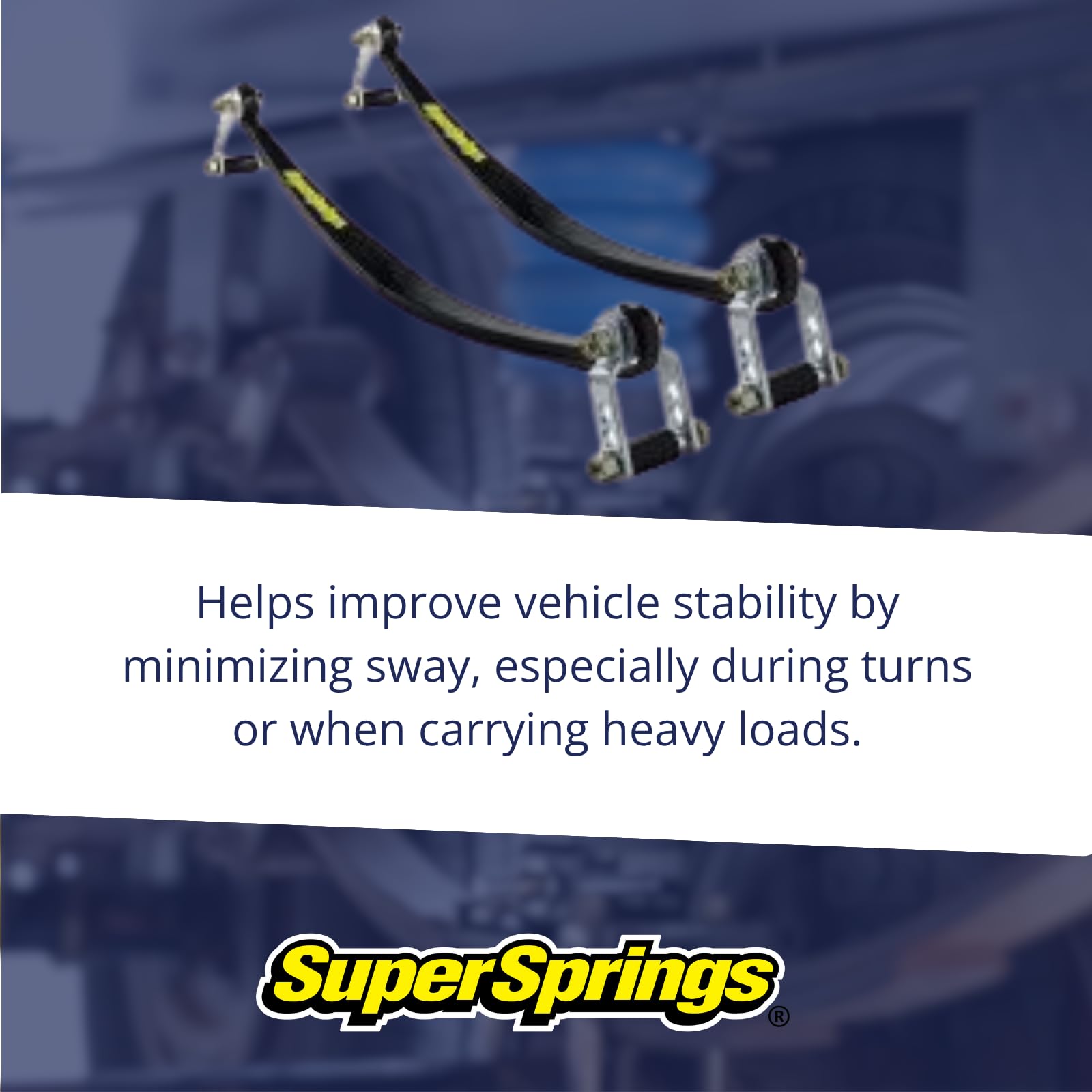 SuperSprings SSA13 for Chevrolet|GMC Silverado|Sierra 2500|3500, Ford F-250|F-350, Express|Savana 3500