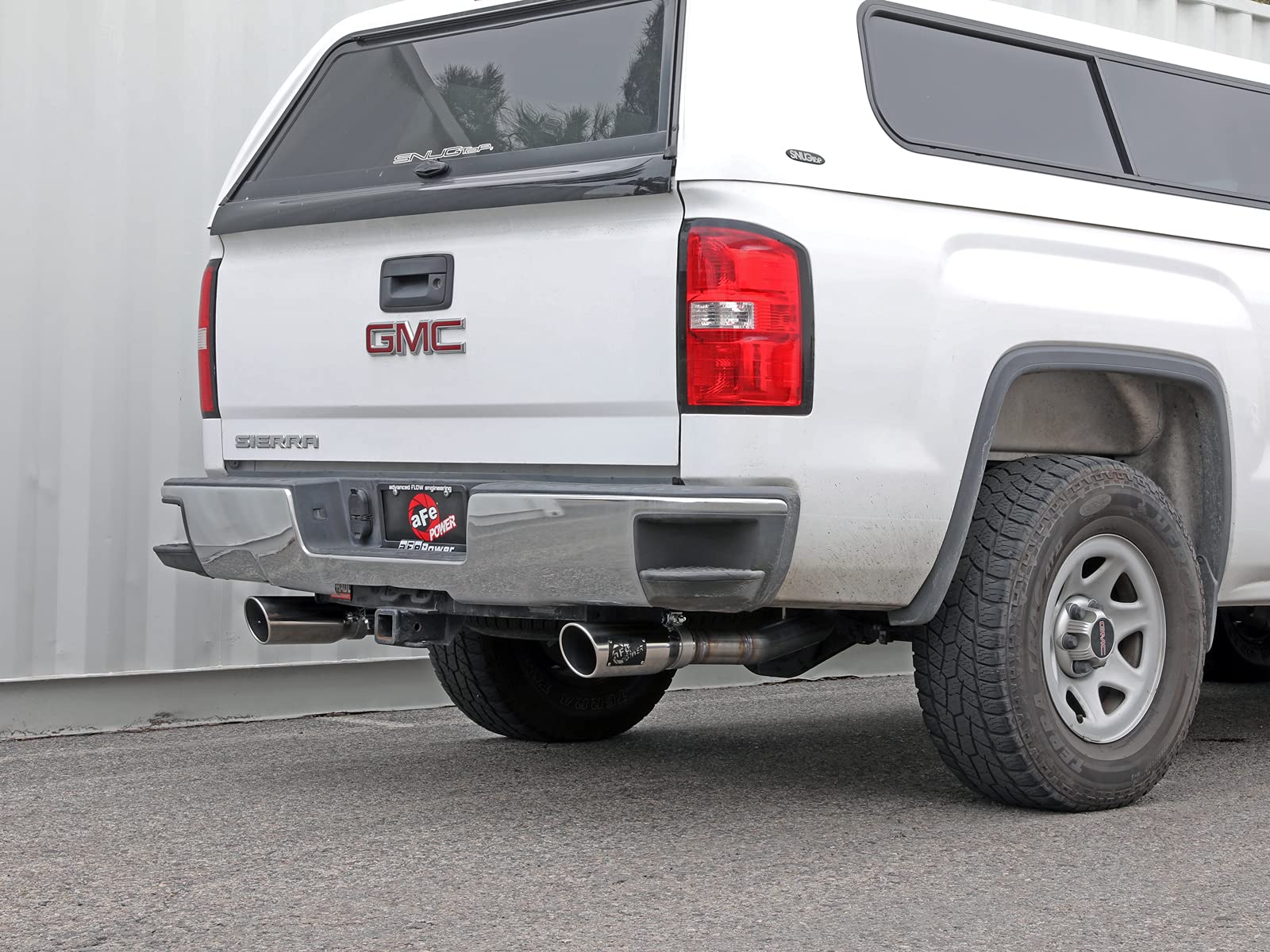 Apollo GT Series aFe POWER 49-44135-P 3" Cat-Back Exhaust System, Dual Polished Tip, Stainless Steel, fits GM Trucks