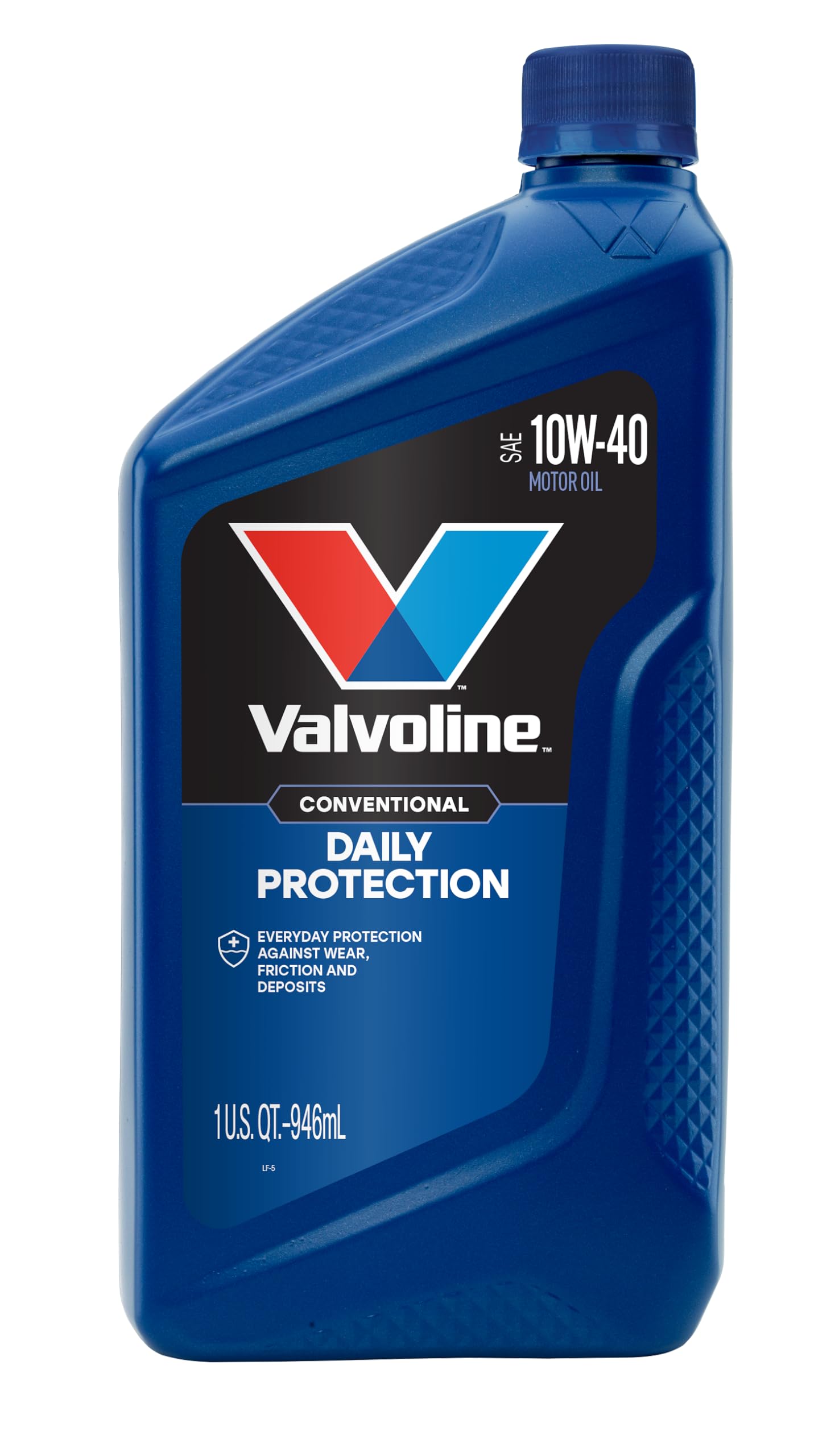 10W-40 Valvoline Daily Protection Conventional Motor Oil 1 QT, Case of 6 (Packaging May Vary)