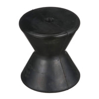 Boat Trailer Attwood Rubber Bow Roller, Black, 4 Inches 11209-1