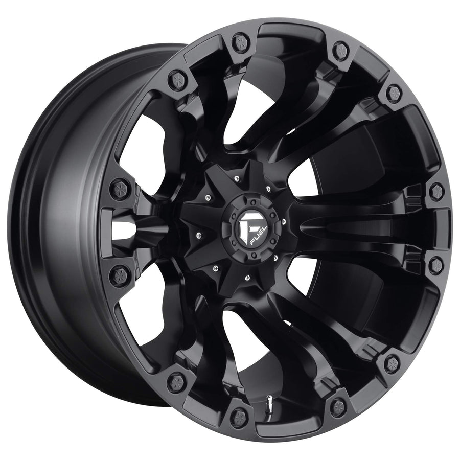 D560 VAPOR FUEL OFF-ROAD 18X9, 8X6.5, 5.79, 20mm MATTE BLACK - D56018908257