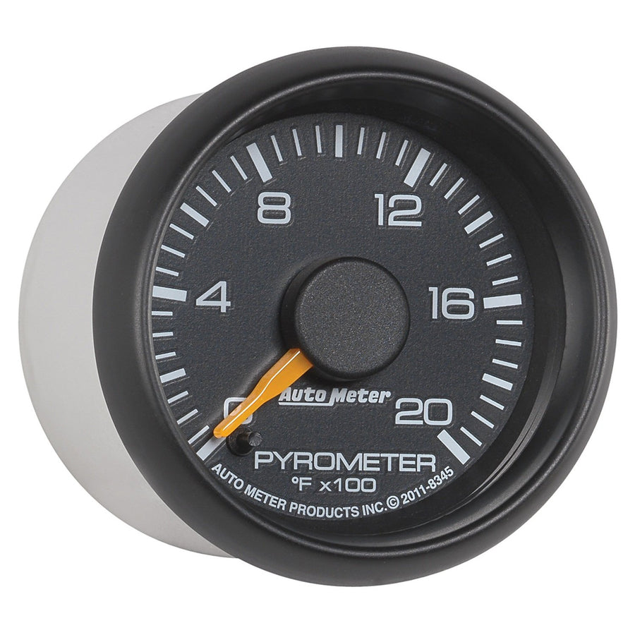 Chevy Factory Match Auto Meter 8345 Electric Pyrometer Gauge Kit