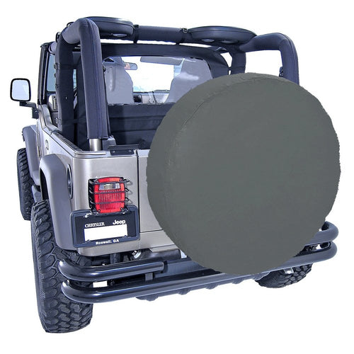 Spare Tire Cover Rugged Ridge | Vinyl | 12804.35 | Fits 35-36 Inch Tires