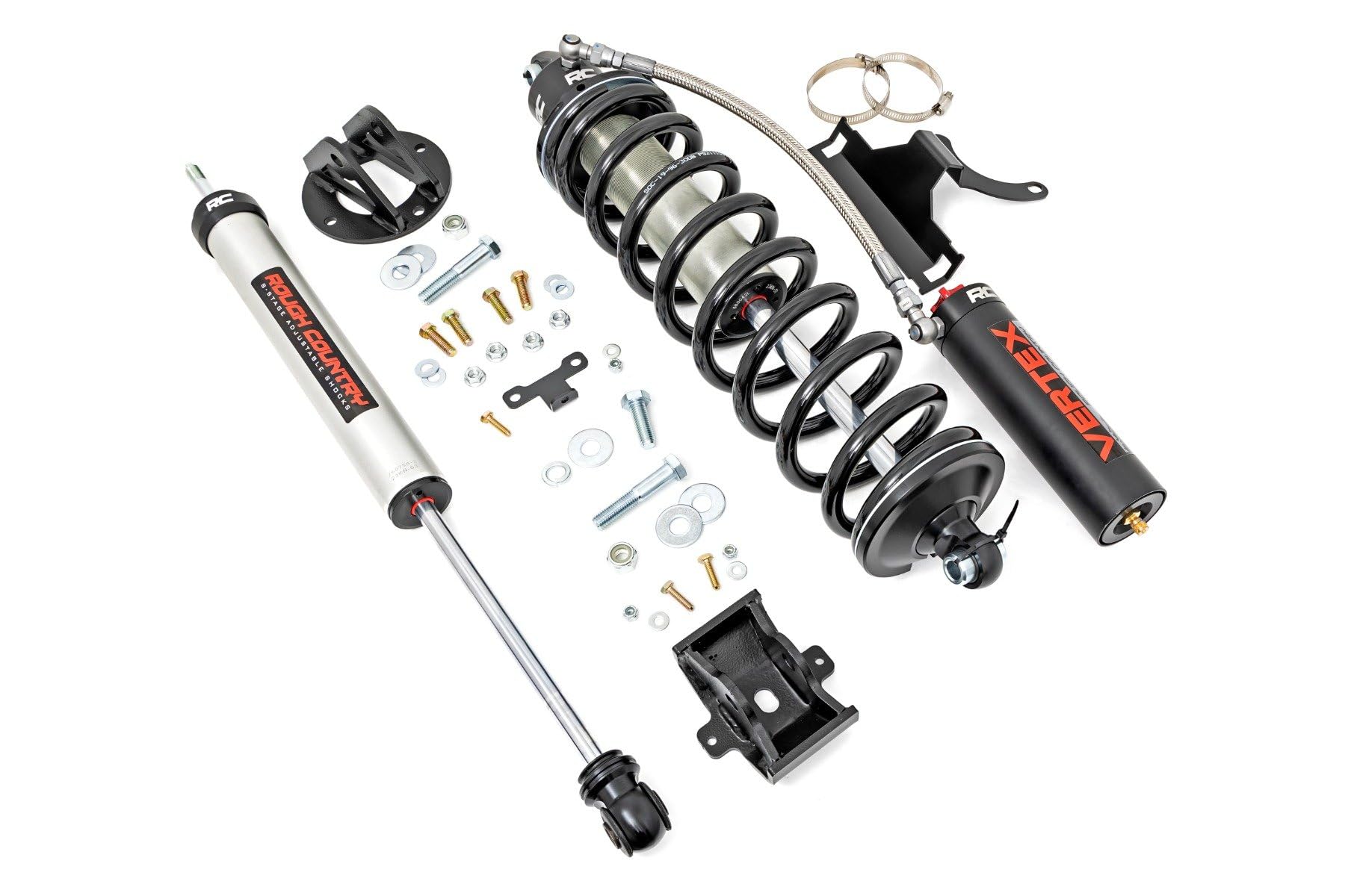 6" Rough Country Coilover Conversion Kit for 2005-2022 Ford Super Duty - 50010