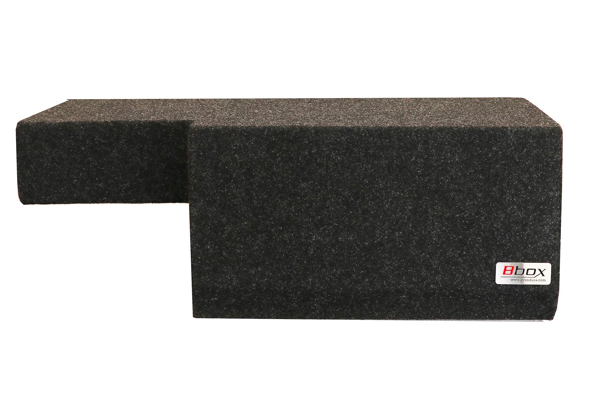 Bbox A101-10CP 10" Single Sealed Carpeted Subwoofer Enclosure - Fits 1988 - 1998 Chevrolet / GMC Full Size Pickup Extended Cab