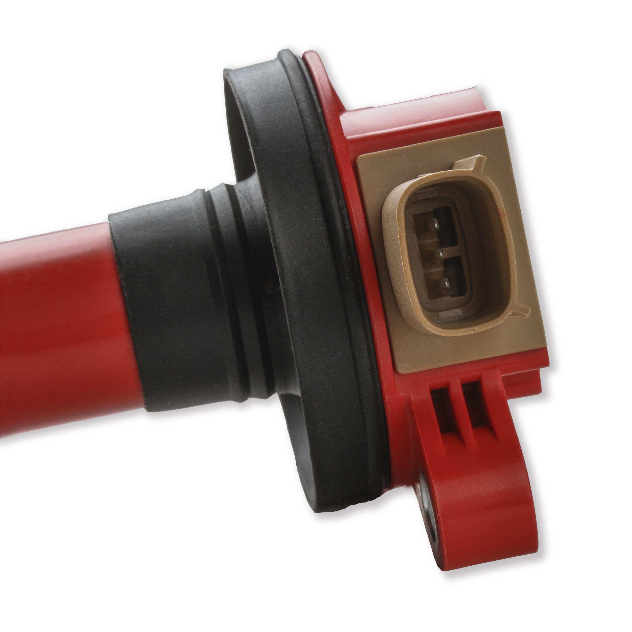 82576 MSD Ignition Coils, Red, 6-Pack (3-Pin Connector)