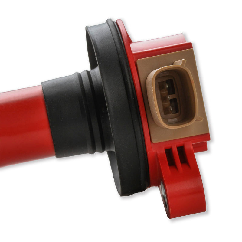 82576 MSD Ignition Coils, Red, 6-Pack (3-Pin Connector)