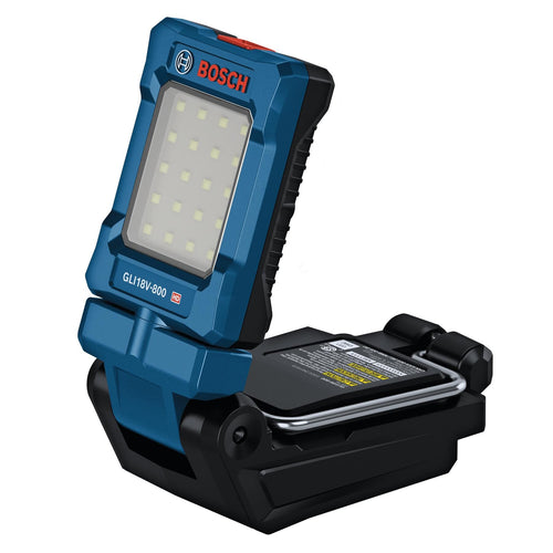 18V BOSCH GLI18V-800N Multidirectional, Portable LED Worklight with Mounting Magnet and Hanging Hook (Bare Tool)