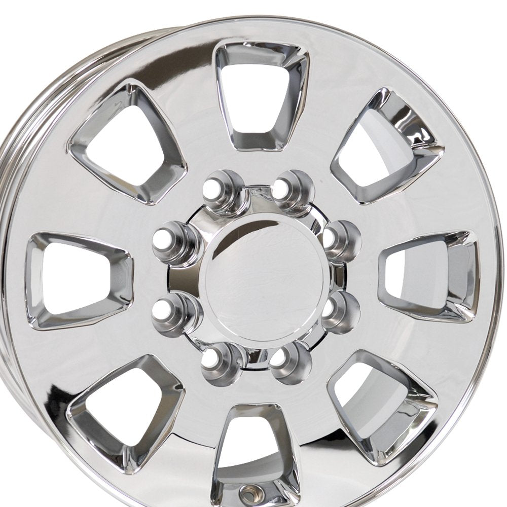 Chrome Wheel OE Wheels LLC CV75B-18080-8180-44C Painted (18 x 8. inches /8 x 180 mm, 44 mm Offset)