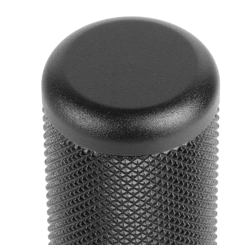 NRG Innovations Universal Aluminum SK-800BK Hidden Gem Short Shift Knob with Thread Adapters, 33mm OD x 120mm H, Black