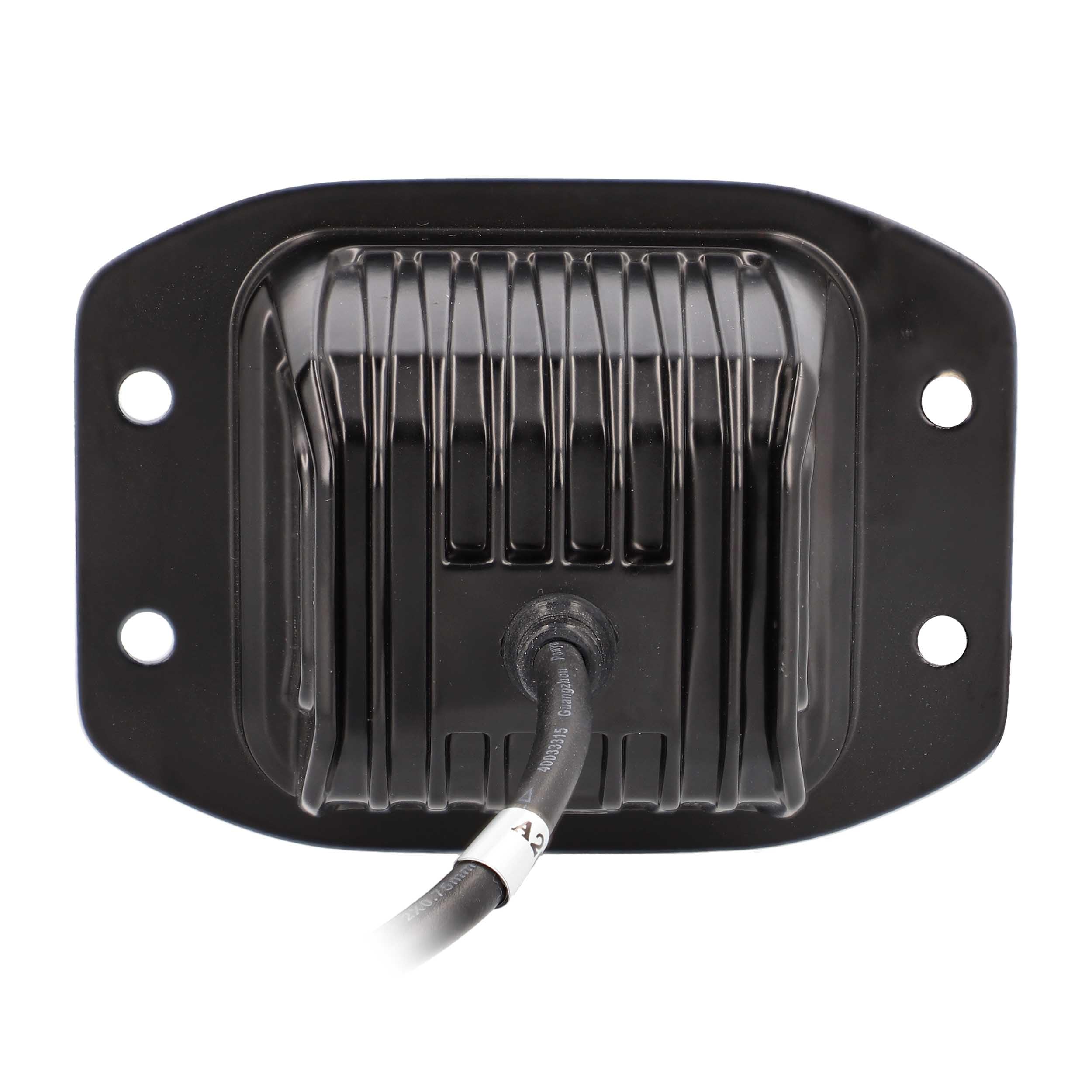 Blackout HEISE - 3.5" Cube 4 LED Light Flush Mount - Spot (HE-FMBCS)