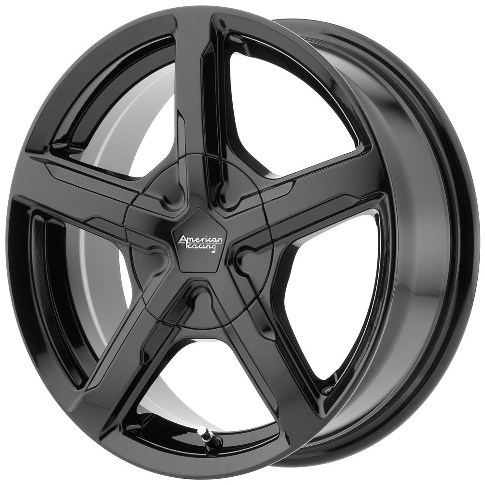 AR921 AMERICAN RACING TRIGGER BLACK Wheel (17 x 7. inches /5 x 72 mm, 40 mm Offset)
