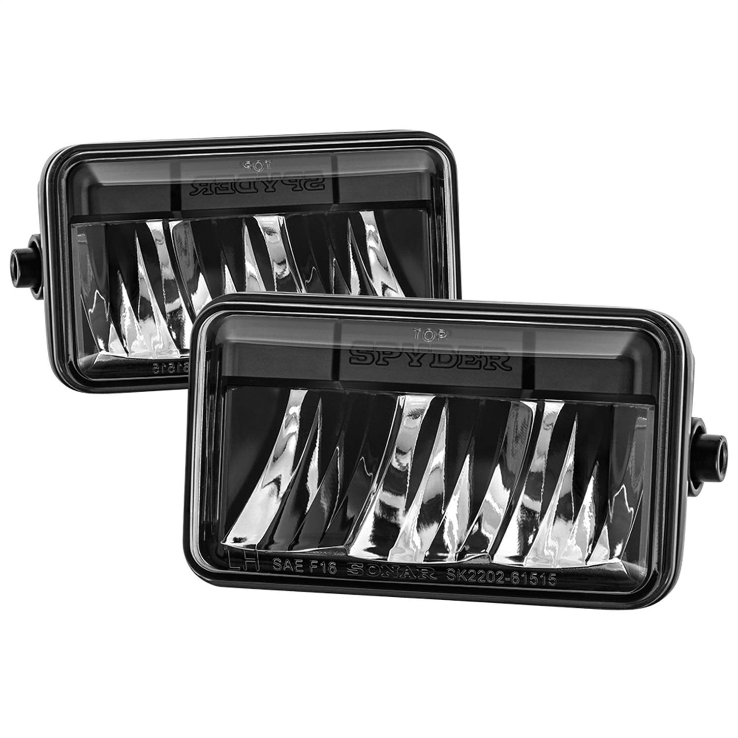 Ford F150 15-16 Spyder 5083975 LED Fog Lights - Black