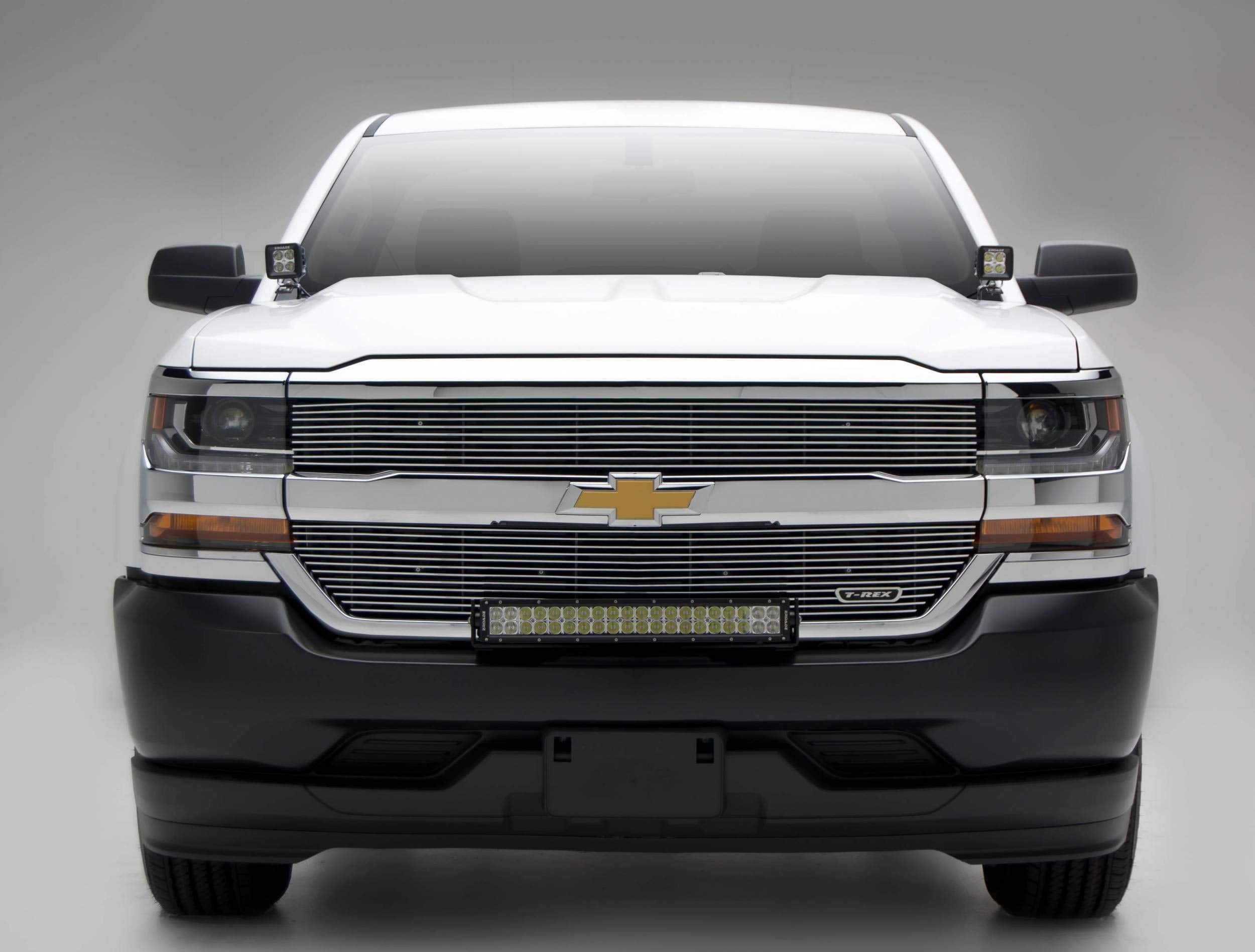ZROADZ Black Front Bumper LED Bracket 2016-2016 CHEVROLET SILVERADO 1500 Z322082