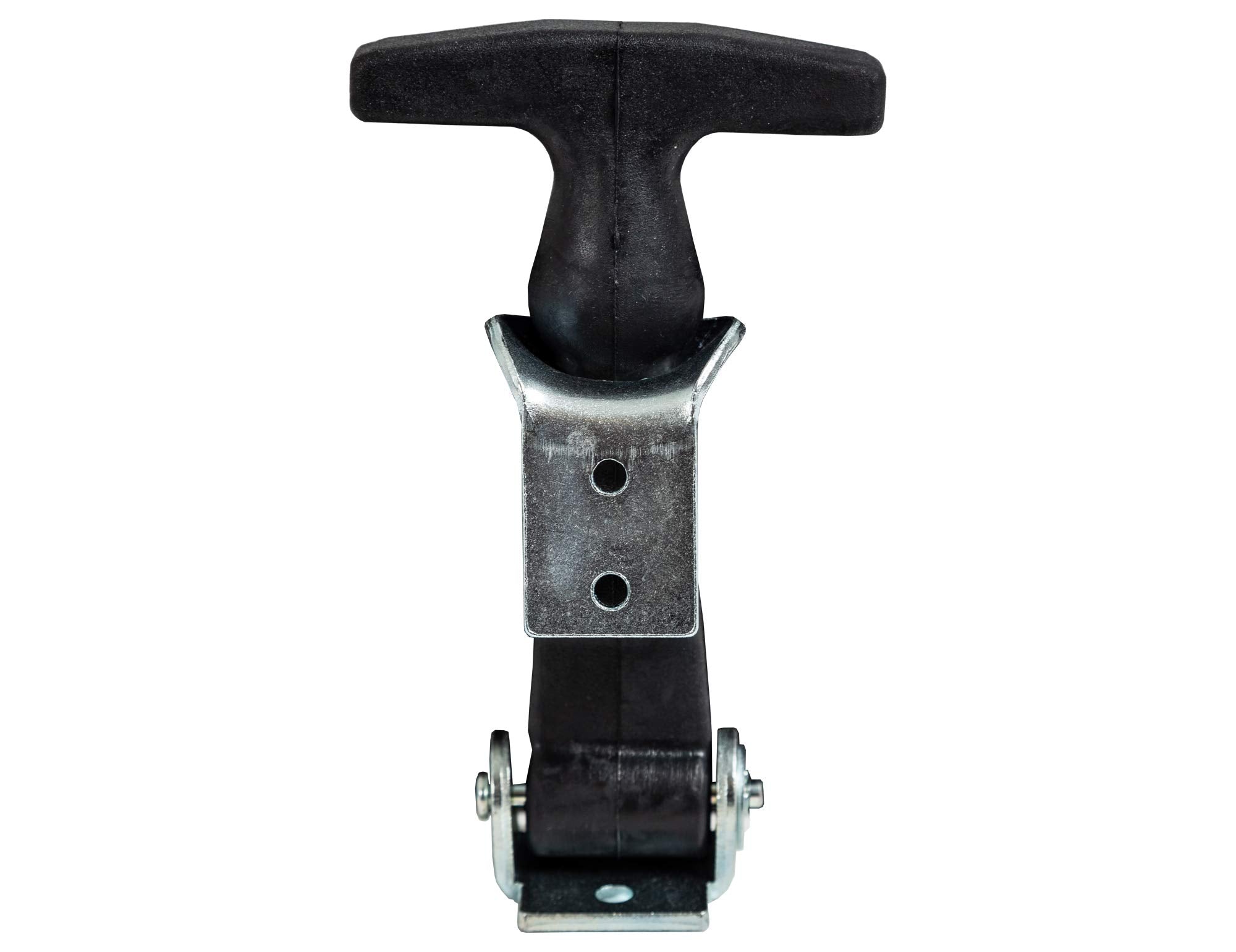 Buyers Products WJ201A 4-7/8" Rubber Hood Catch with A Bracket, Weather-Resistant Hold Down, 4 Pack, T-Handle Hasp, Draw Latch, Ideal Flexible Closure for Vehicle Hood Or Tool Box