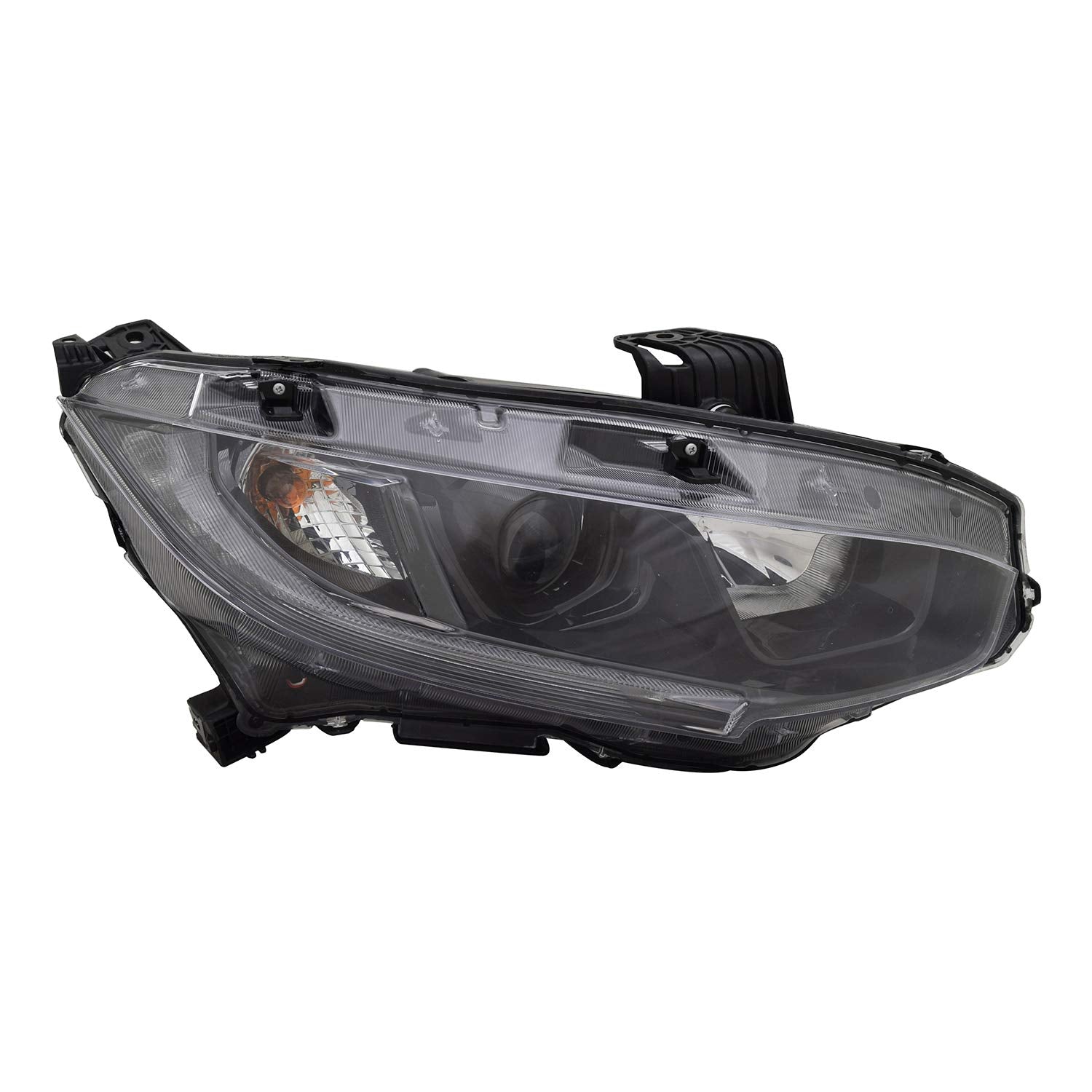 Right TYC Headlight Assembly Compatible with 2019-2020 Honda Civic
