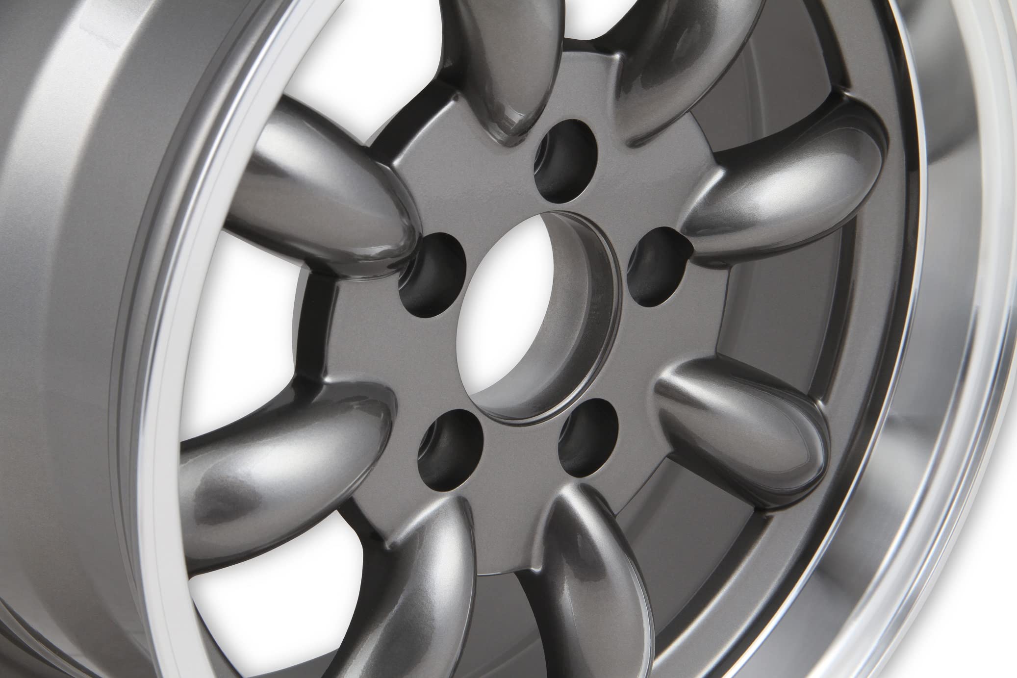 T/A Legendary Wheels 8-Spoke - 15 x 7 in. - 5 x 4.5-4.25 bs - Charcoal