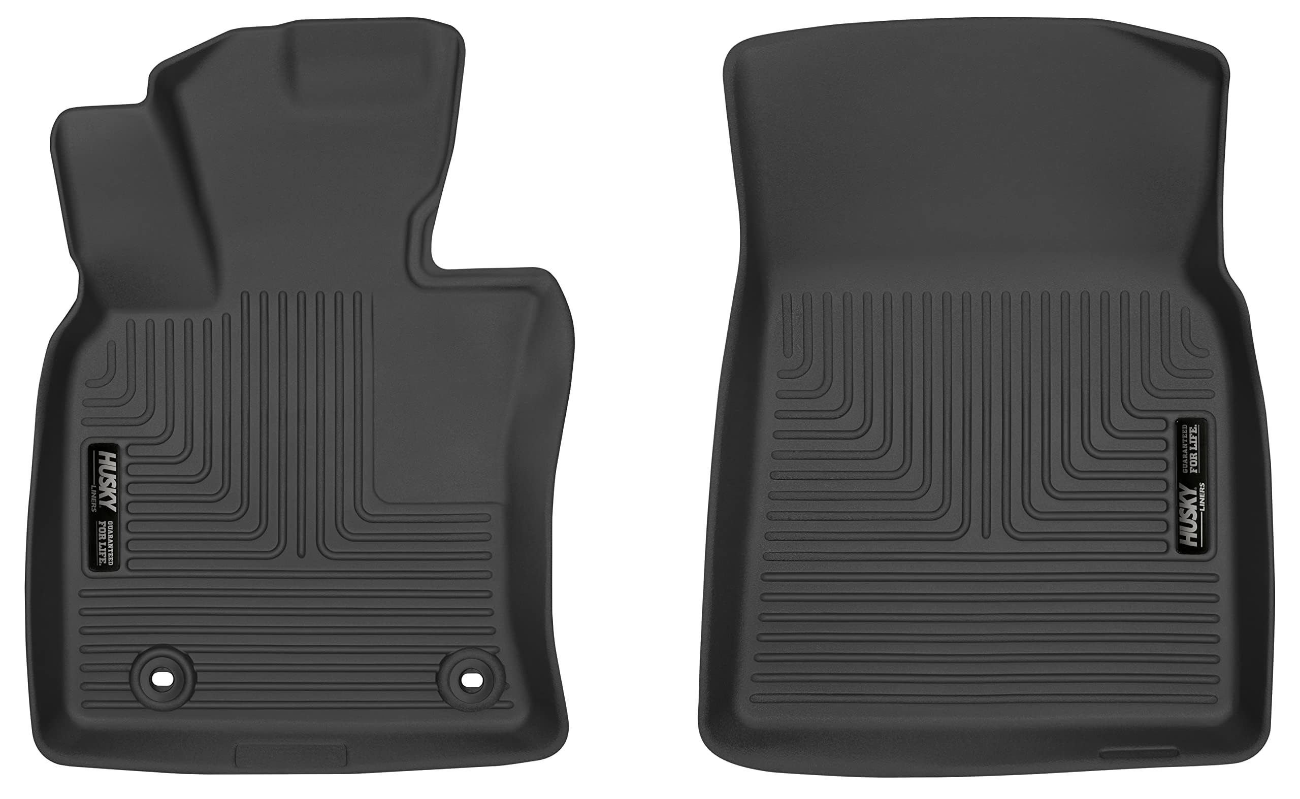 Husky Liners Floor Mats X-act Contour | Fits 2022-2025 Infiniti QX55 | Front Row, 2-pc Black - 50621