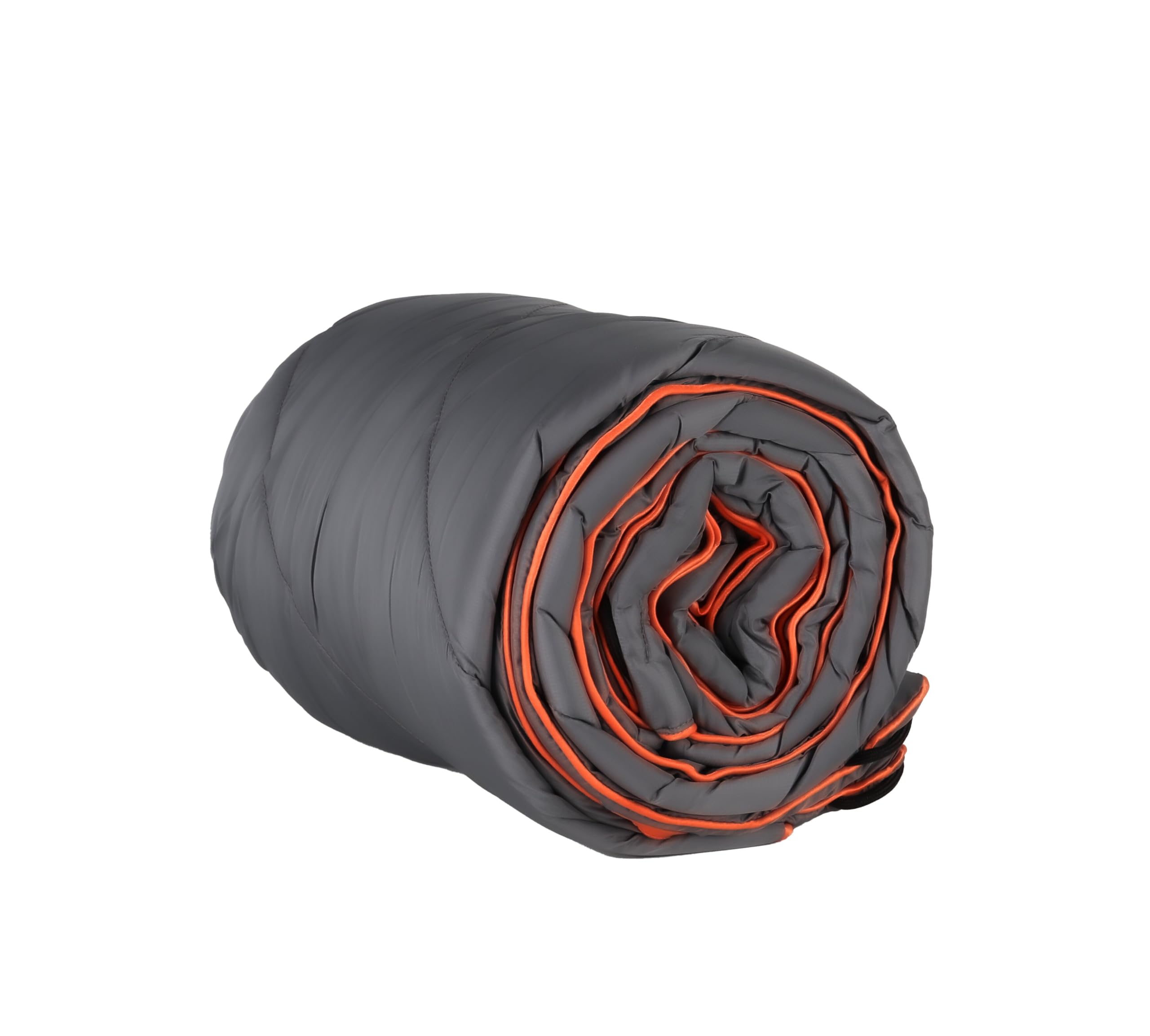 Outdoor Grizzly Blanket | Camping Hiking Hunting Fishing Outdoor Park | Weather Resistant | Carrying Case | Cape or Sleeping Bag | Charcoal/Orange