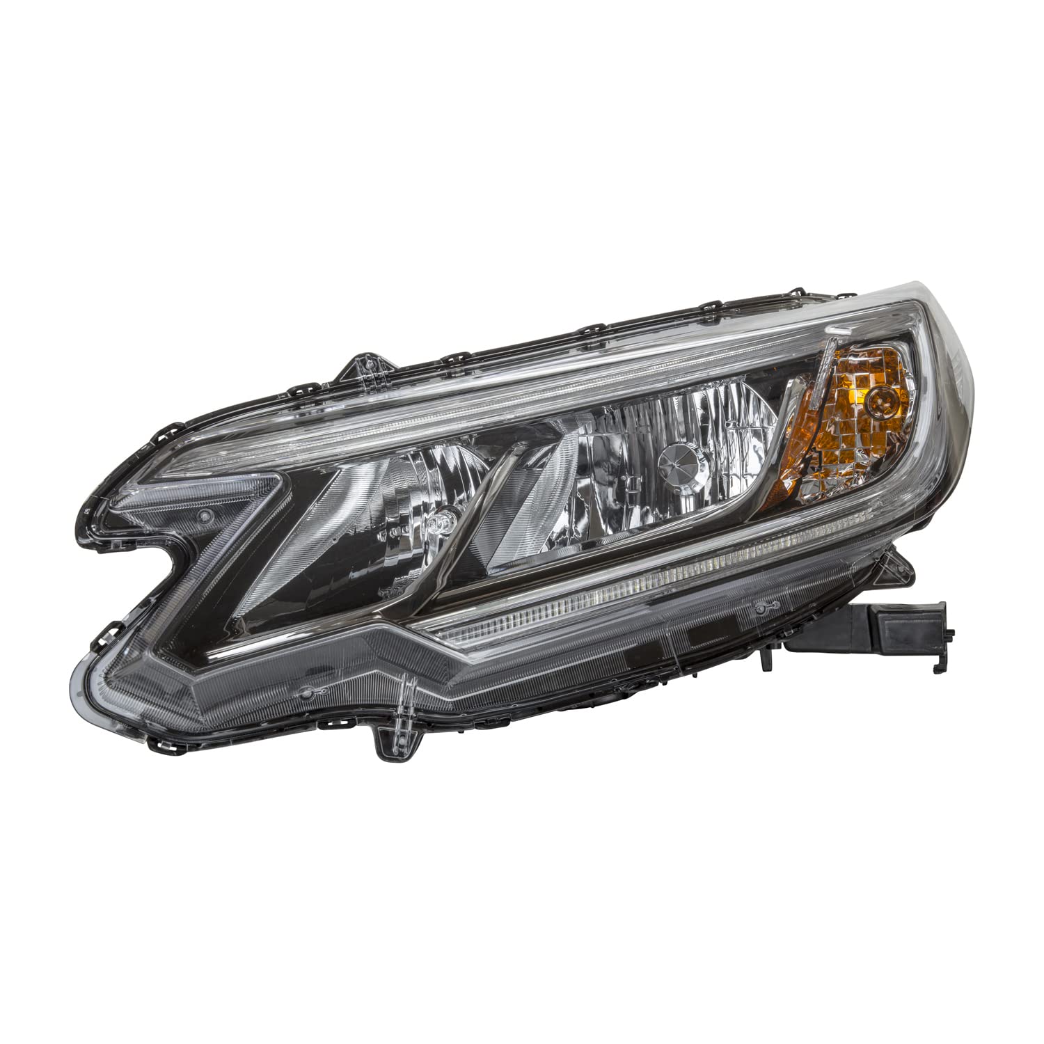 Left TYC Headlight Assembly Compatible with 2015-2016 Honda CRV